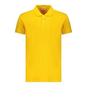 Iceberg Yellow Cotton Mens Polo Men's Shirt